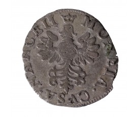 Monnaie, Duché de Lorraine, Charles IV, 1 Gros, Argent, 1661-1670, Nancy, P15684
