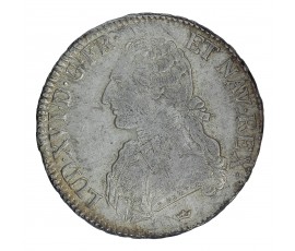 Ecu aux branches d'olivier, Louis XVI,  Argent, 1786, Toulouse (M), P15940