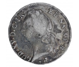 Ecu de Béarn au bandeau, Louis XV, Argent, 1765, Pau, P15943