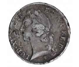 Ecu du Béarn au bandeau, Louis XV, Argent, 1753, Pau, P15944