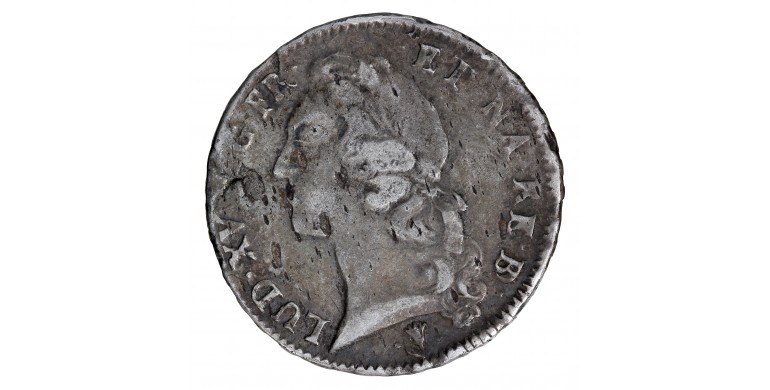 Monnaie, France, Louis XV, Ecu du Béarn au bandeau, Argent, 1753, Pau, P15944