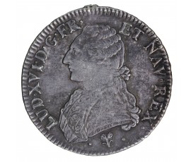 Ecu aux branches d'olivier,  Louis XVI, Argent, 1787, Bayonne (L) P15950