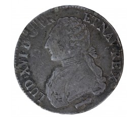 Monnaie, France, Louis XVI, Ecu aux branches d'olivier, argent, 1783, Narbonne (Q), P15952