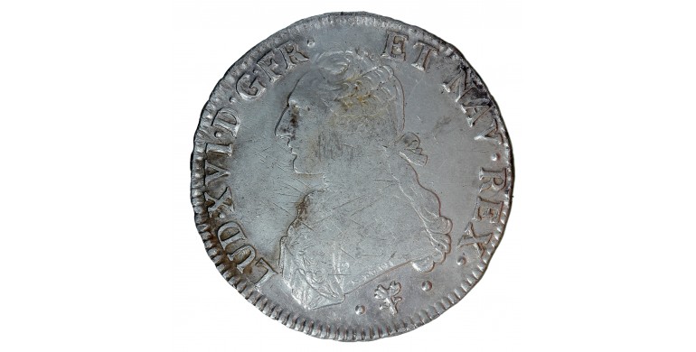 Monnaie, France, Louis XVI, Ecu aux branches d'olivier, Argent, 1786, Bayonne (L), P15955