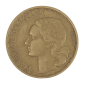 Monnaie, France, 50 francs Guiraud, Bronze-aluminium, 1954, Beaumont le Roger (B), P13842