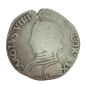 Monnaie, France, 1/2 Teston, Charles IX, argent, 1568, Rennes, P13861