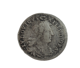 Monnaie, France, 4 Sols "des traitants", Louis XIV, Argent, 1675, Paris (A), P13880