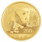 Monnaie, Chine, 200 Yuan - Panda, Or, 2016, P13886