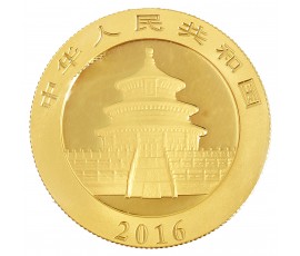 Monnaie, Chine, 200 Yuan - Panda, Or, 2016, P13887