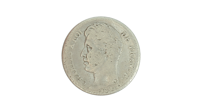 Monnaie, France, 1/2 Franc, Charles X, Argent, 1828, Paris (A), P13903