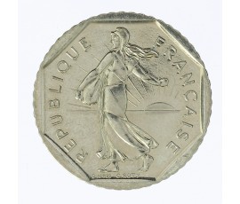 Monnaie, France , 2 francs BU, Semeuse, Nickel, 1994,, P11649