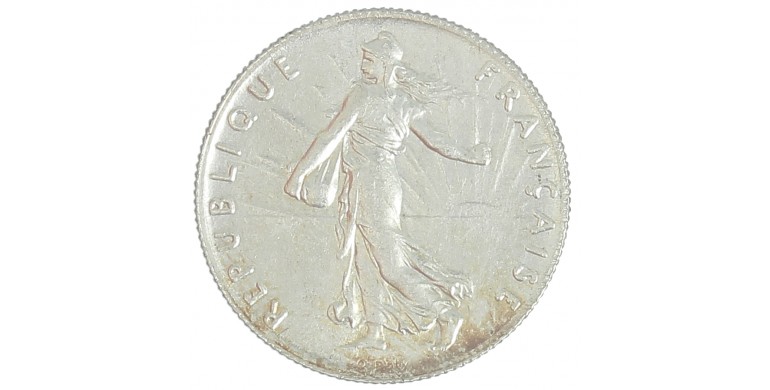 Monnaie, France, 50 centimes Semeuse, IIIème République, Argent, 1897, P13937
