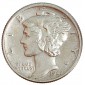 Monnaie, Etats-Unis, 1 Dime Mercure, Argent, 1942, Philadelphie, P13943