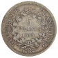 Monnaie, France, Ecu 5 francs Hercule, IIe République, Argent, 1849, Bordeaux (K), P13944