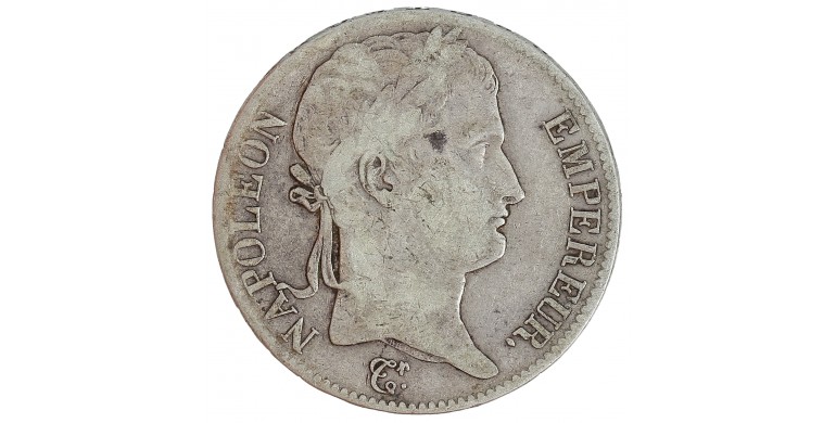 Monnaie, France, Ecu 5 francs, Napoléon Empereur, Argent, 1815, Paris (A), P13947