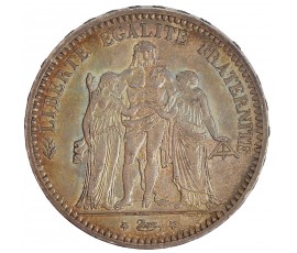 Ecu 5 francs Hercule, IIIe République, Argent, 1873, Paris (A), P13948