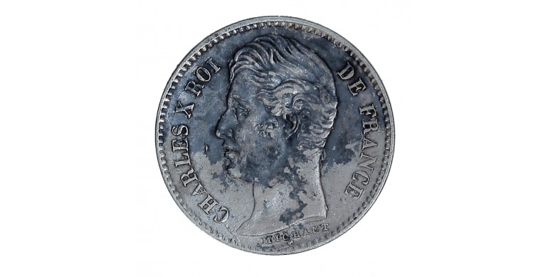 Monnaie, France, 1/4 Franc, Charles X, Argent, 1826, Paris (A), P16022