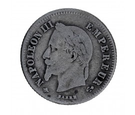 Monnaie, France, 20 centimes, Napoléon III, 1866, Argent, Paris (A), P16025