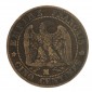 Monnaie, France, 5 centimes, Napoléon III, Bronze, 1856, Marseille (MA), P16027