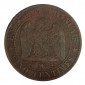 Monnaie, France, 5 centimes, Napoléon III, Bronze, 1854, Marseille (MA), P16028