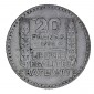 Monnaie, France, 20 Francs Turin, IIIe République, Argent, 1936, P16051