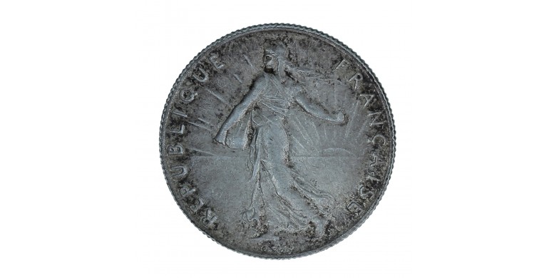 Monnaie, France, 50 centimes Semeuse, IIIème République, Argent, 1897, P16056
