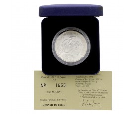 Monnaie de Paris, 100 Francs BU - Jean Moulin, Argent, 1993, Pessac, P16308