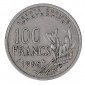 Monnaie, France, 100 francs Cochet, IVe République, cupro-nickel, 1958, P16049