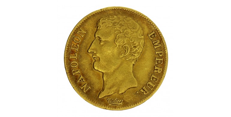 Monnaie, France, 20 Francs Napoléon Empereur, Or, An 12, Paris (A), P16329