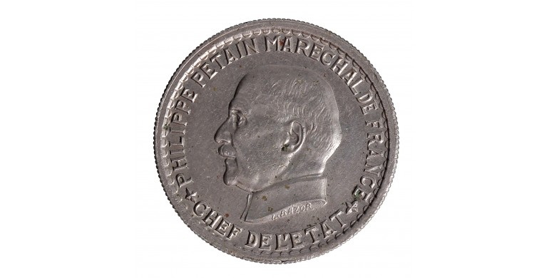 Monnaie, France, 5 Francs, Maréchal Pétain, cupro-nickel, 1941, P16373