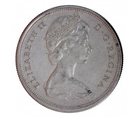 Canada, 50 cents, Elisabeth II, Argent, 1965, Ottawa, P16496