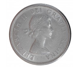Canada, 50 cents, Elisabeth II, Argent, 1964, Ottawa, P16497