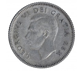 Canada, 10 Cents, Georges VI, Argent, 1949, Ottawa, P16501
