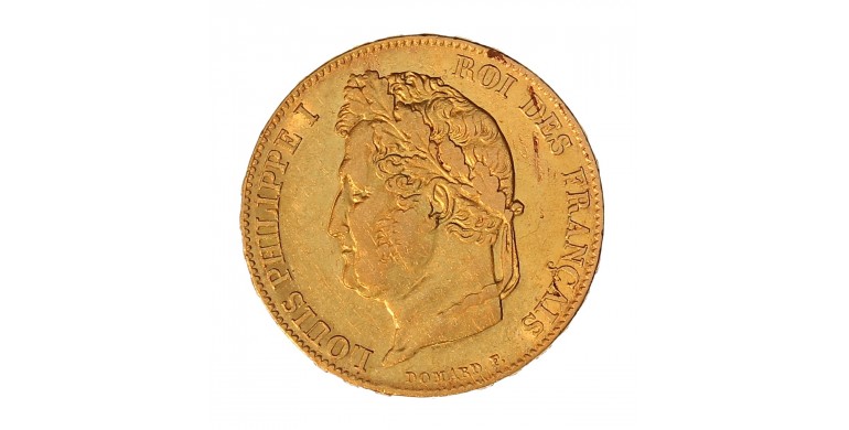 20 francs, Louis-Philippe Ier, Or, 1841, Paris (A), P10550