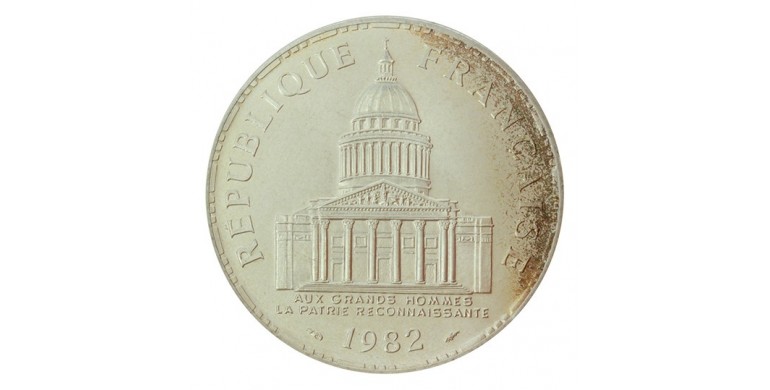100 francs Panthéon, Vème République, Argent, 1982, Paris (A), P10566