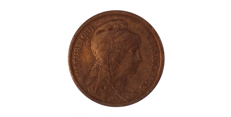 Monnaie, France , 1 centime Daniel Dupuis, IIIème République, Bronze, 1910,, P11856
