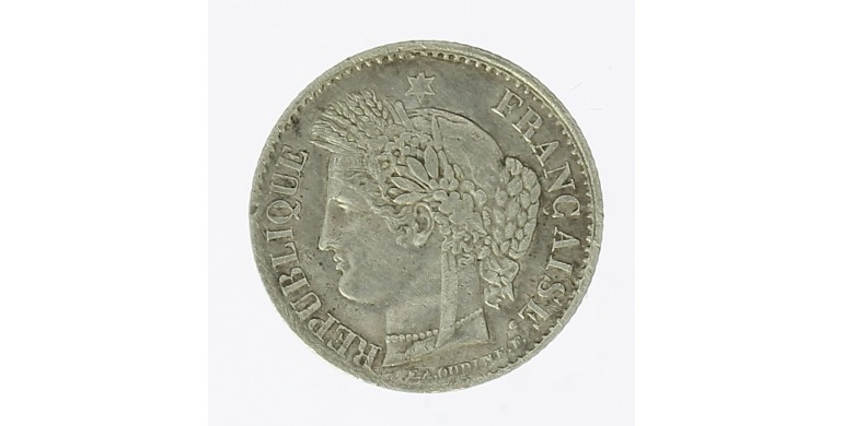 Monnaie, France , 20 centimes Cérès, IIème République, Argent, 1850, Paris, P11880