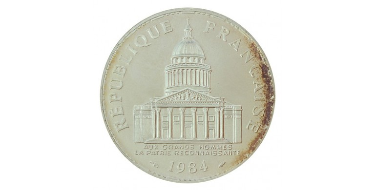100 francs Panthéon, Vème République, Argent, 1984, Paris (A), P10568