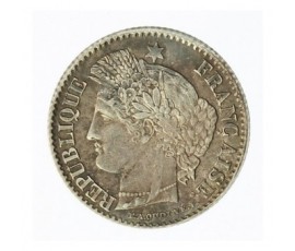 Monnaie, France , 20 centimes Cérès, IIème République, Argent, 1850, Paris (A), P11974