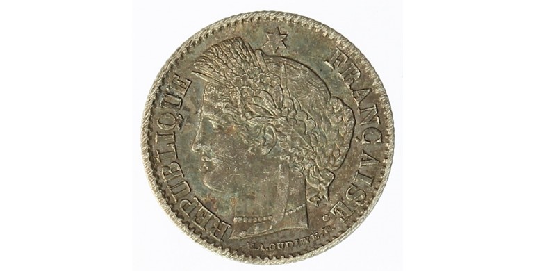 Monnaie, France , 20 centimes Cérès, IIème République, Argent, 1850, Paris (A), P11978