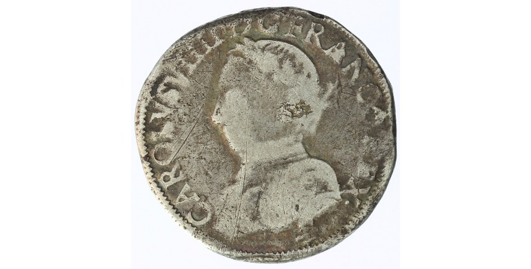 Monnaie, France, Teston, Charles IX, Argent, 1565, La Rochelle (H), P12349