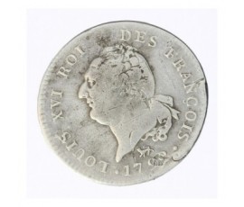 Monnaie, France, 30 sols, Louis XVI, Argent, 1792, Paris (A), P12353