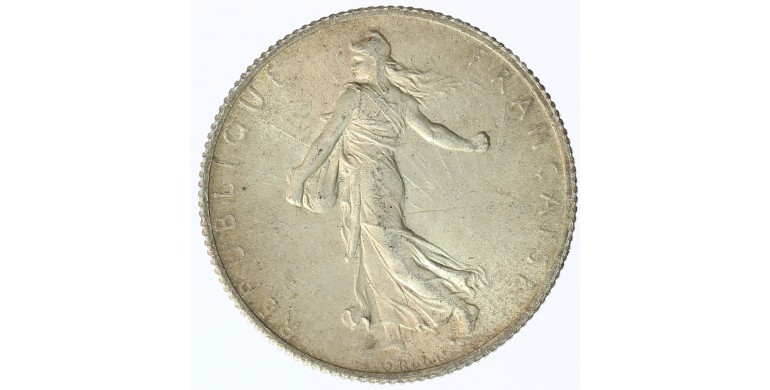 Monnaie, France, 2 francs Semeuse, IIIème République, Argent, 1914, Castelsarrasin ( C ), P12361