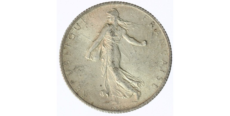 Monnaie, France, 2 francs Semeuse, IIIème République, Argent, 1914, Castelsarrasin ( C ), P12362
