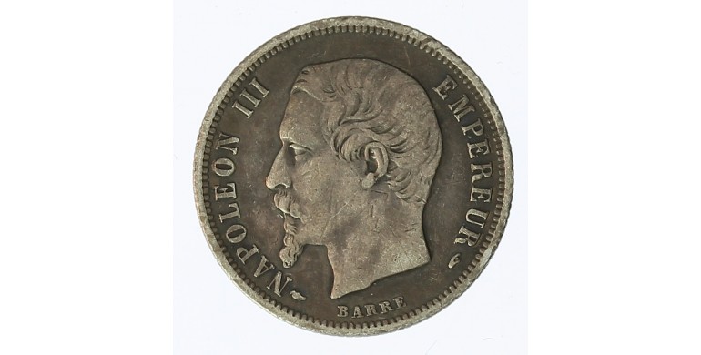 Monnaie, France, 50 centimes, Napoléon III, Argent, 1853, Paris (A), P12405