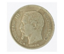 Monnaie, France, 50 centimes, Napoléon III, Argent, 1856, Strasbourg (BB), P12408