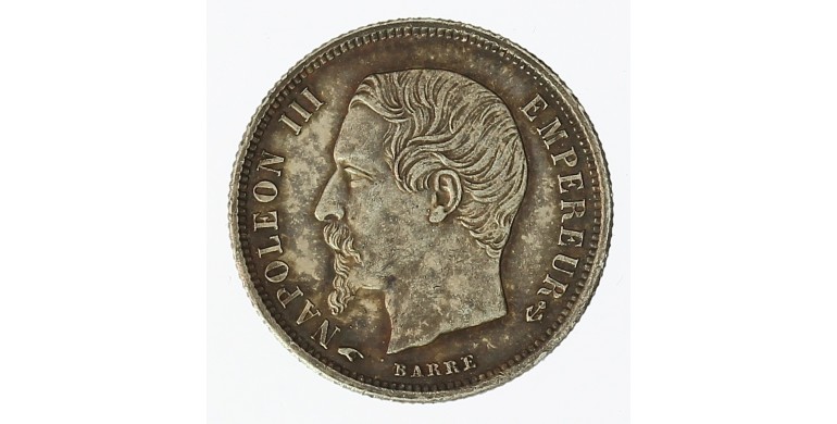 Monnaie, France, 50 centimes, Napoléon III, Argent, 1857, Paris (A), P12410