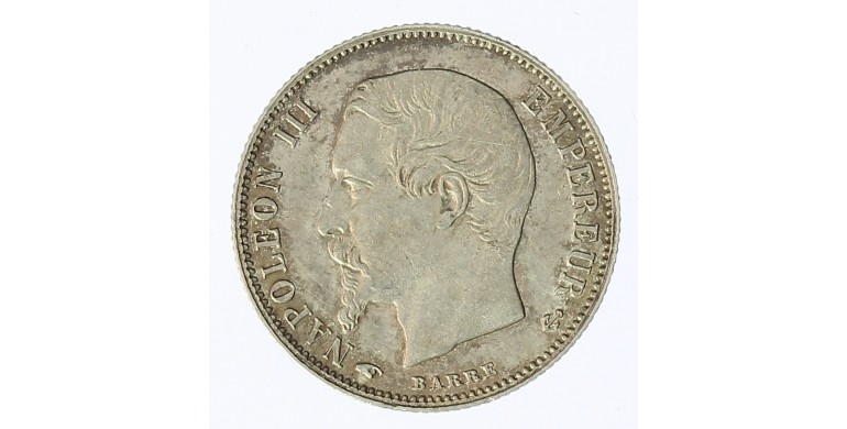 Monnaie, France, 50 centimes, Napoléon III, Argent, 1859, Paris (A), P12414