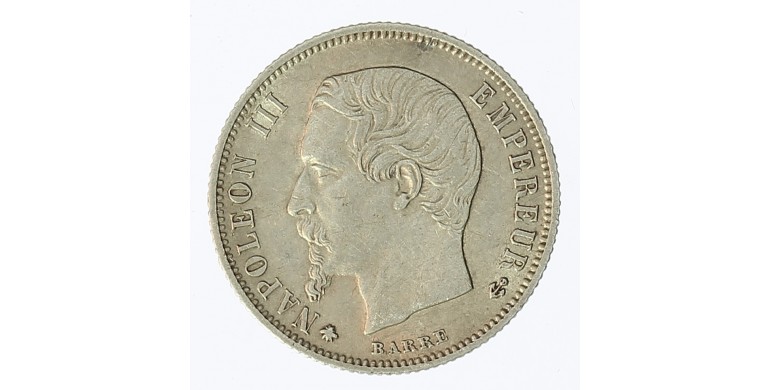 Monnaie, France, 50 centimes, Napoléon III, Argent, 1859, Strasbourg (BB), P12415