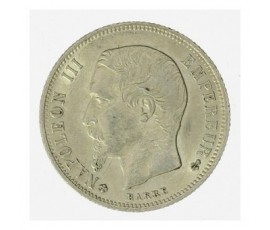 Monnaie, France, 50 centimes, Napoléon III, Argent, 1860, Strasbourg (BB), P12417